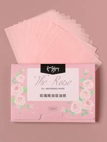 Rose Scented Oil Blotting Paper 100 Sheets… - Pink - View 3