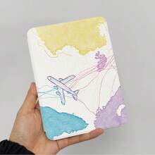 Kindle 阅读器保护套，简约旅行地图图案，双面印刷，兼容 Kindle Paperwhite 5/6/7 代、10/11/12 代、Kindle (Colorsoft) 10/11/12 代及其他热门型号，Kindle 保护套/Kindle 配件 - 彩色 - 查看 15