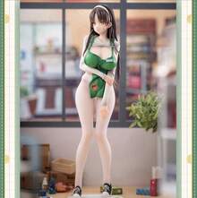 Shokai Eigyou Hanamiya Mari Gentle Clerk Anime Girl Figure Desktop Ornament PC Case Decor  Gift - Jasmine Flower Palace [approx. 22cm Tall] In a Bag - View 3