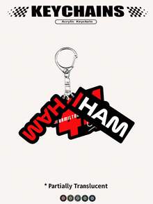 F1 Driver Name Keychain Racing Keychain Racing Sports Keychain RUS, PIA, SAI, LEC, Lando Driver Keychain Suitable For Fans - Multicolor - View 18