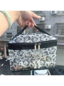KT Cat Cartoon Pattern Mesh Bag, Multifunctional Outdoor Essential Storage Bag, Cosmetic Bag, Coin Purse, Toiletry Bag, Large Capacity Storage Bag - View 25