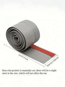 1/2Rolls 3.6cm*1M Self Adhesive Door Seal Strip, Windproof Soundproof Waterproof Bottom Seal For Glass ﻿ - Multicolor - View 2
