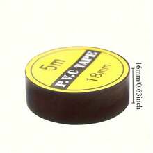 1 Roll Black Rubber Insulation Tape, Heat Resistant, Waterproof, Cold Resistant, Suitable For Industrial Use, Durable And Flexible, Ideal For Electrical Wiring, Household Appliances And Machinery. Please Check Size Chart Before Ordering (Very Important) - Multicolor - View 10