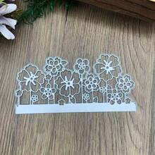 Troqueles de corte de encaje de metal, troqueles de encaje para hacer tarjetas. Troqueles de borde de flor de primavera para estampado en relieve, plantilla para decoración de invitaciones de boda, manualidades de scrapbooking, álbumes de fotos y tarjetas - MC300 - Ver 2