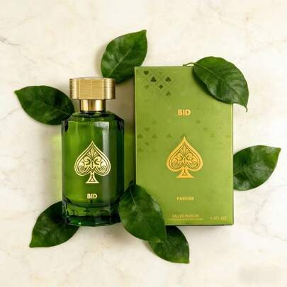 Bid Eau De Parfum – 3.4 Fl Oz | Unisex Fruity Amber Scent With Woody Base | Long-Lasting Daily & Evening Fragrance