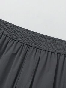 Balabala 男童夏季轻便速干慢跑裤，休闲运动裤，适合好动儿童 - 深灰 - 查看 3