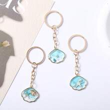 3 Chiếc Móc Khóa Túi Hình Sao Biển Sáng Tạo Bằng Hợp Kim, Phụ Kiện Túi Xí. - Nhiều màu - Xem 5