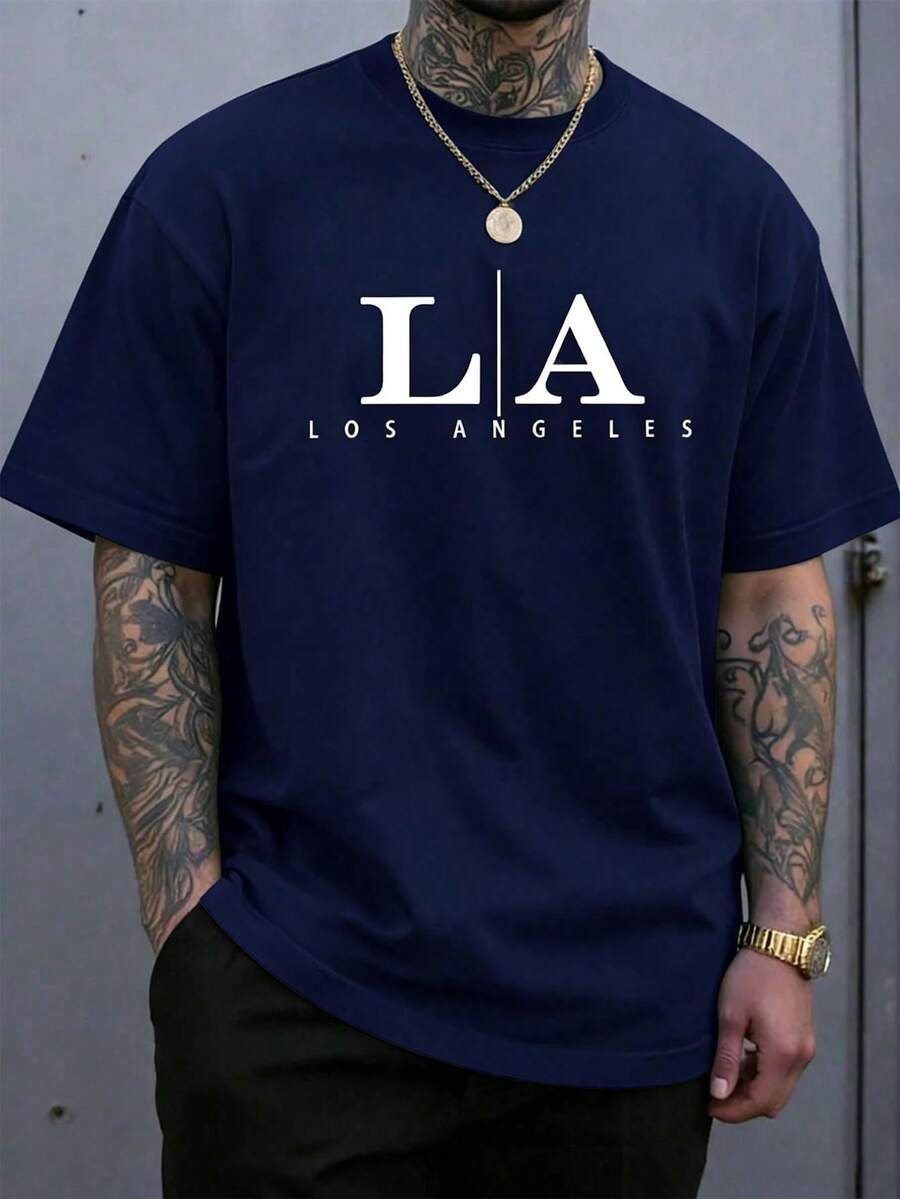 Men T-Shirts - dark blue - View 1