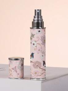 1件 10ML 花鳥印花玻璃香水瓶，高端便攜旅行噴霧瓶，迷你香水，旅行瓶套裝 - 查看 13