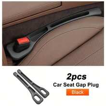 2Pcs Car Seat Gap Filler Seat Crevice Storage Box Bag Between Seats Console Organizer Decoration Interior Auto Accessories - A - View 13