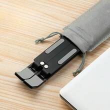 Giá đỡ máy tính xách tay bằng hợp kim sắt có thể điều chỉnh độ cao, đế tản nhiệt gấp gọn và di động, giá đỡ tăng chiều cao và giá để điện thoại. - Xem 10