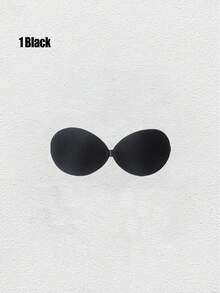 1/2/4件装可重复使用无肩带自粘式丰胸文胸，隐形文胸，适合搭配连衣裙，情人节礼物 - 彩色 - 查看 18