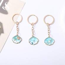 3 Chiếc Móc Khóa Túi Hình Sao Biển Sáng Tạo Bằng Hợp Kim, Phụ Kiện Túi Xí. - Nhiều màu - Xem 4