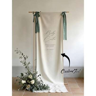 Biển chào mừng đám cưới cá nhân hóa, Biểu ngữ chào mừng tối giản tùy chỉnh, Biểu ngữ kèm nơ ruy băng, Cờ chào mừng đám cưới bằng vải, Đám cưới phong cách Boho, Biển chào mừng tiệc cưới, Trang trí đám cưới bằng vải lanh tùy chỉnh, Đa chức năng, Bền, Trang trí, Có thể tái sử dụng, Thanh lịch, Thời trang, Chất lượng cao, Nhiều màu sắc, Hiện đại, Tùy chỉnh, Cá nhân hóa, Độc đáo, Món quà lý tưởng cho anh ấy, Món quà lý tưởng cho cô ấy, Bạn trai, Bố, Bạn gái, Mẹ, Gia đình