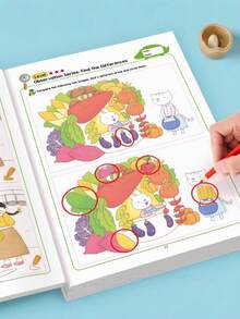 1件装全新找不同拼图 - 派对游戏 - 课堂活动 - 圣诞节和万圣节礼物 - 彩色 - 查看 7