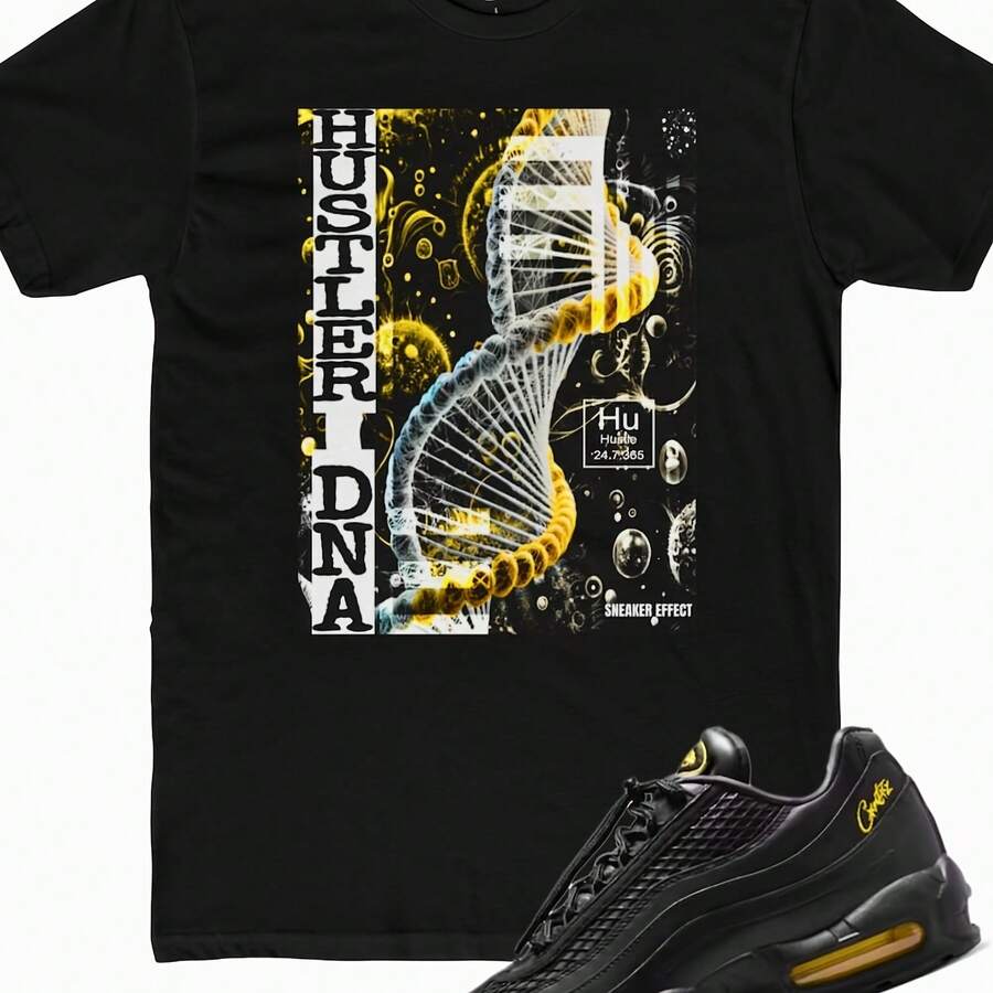 SNEAKER EFFECT Tee Shirt To Match Corteizs X Nikes Air Maxs 95 Honey Blacks - 款式 - 查看 1