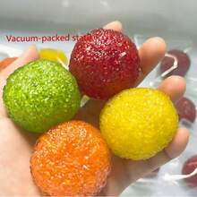 香甜果冻软球，触感柔软，可塑性强，嘎吱作响，手工精制，美观大方，与亲朋好友一起玩耍乐趣无穷 - 彩色 - 查看 3
