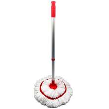 Mini Mop for Retractable Removable Little Helper's Small Cleaning Tool - Blanco y rojo - Ver 7
