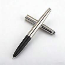 Bolígrafo de acero negro mate de lujo Gold Hao 911, elegante bolígrafo de escritura para oficina y negocios - 911 Negro Mate - Ver 12