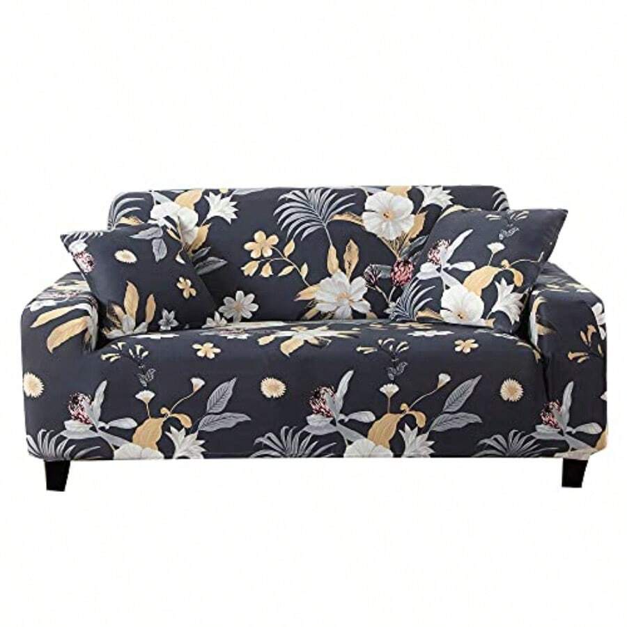 HOOBUY Printed Sofa Cover Stretch Couch Covers Patterned Slipcovers for Armchair HXMY Armchair - Hola - Ver 1