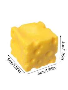 三角形/方形奶酪造型挤压玩具，慢回弹减压玩具，可爱返校用品，适用于办公室、教室和家庭 - / - 查看 13