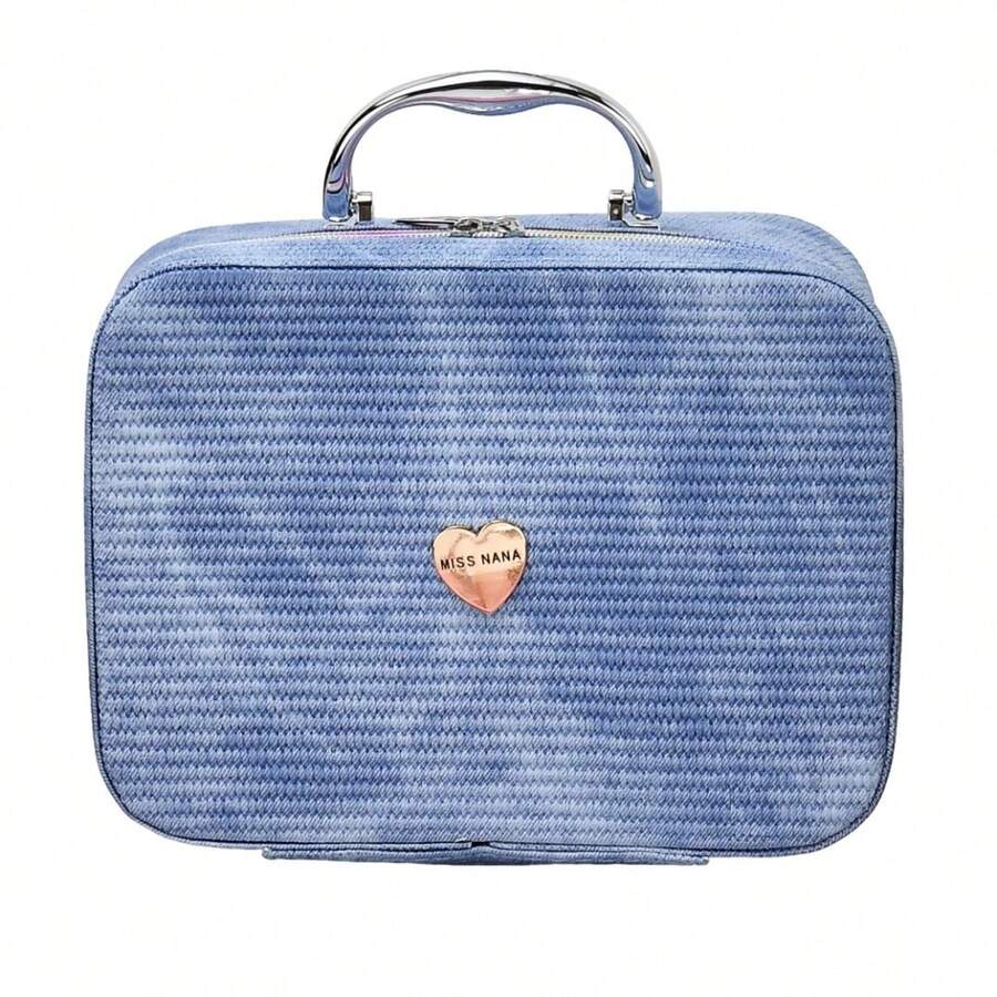 Makeup Case - Blue - View 1