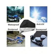 Waterproof Cover For Motorcycle And Bicycle, Rainproof And Dustproof - A - View 7