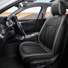 [General Pu Leather Car Seat Cover Skin Friendly Anti-Wrinkle Full Model Fit] Fashion Sports Wind Design Car /SUV/ Pickup General High-End Gift Seat Cover Waterproof, Non-Slip Easy Installation - Multicolor - View 11
