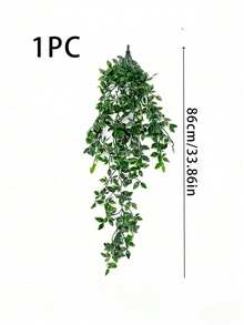 1/2 cây giả, dây leo giả, dây leo mandrake giả, dài 86cm/33.86in, thích hợp trang trí phòng khách, khung ảnh, phòng ngủ, nhà bếp, nhà cửa, đám cưới, vườn, tường. - Nhiều màu - Xem 9