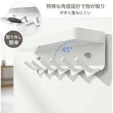 キーフック 壁掛けフック キーハンガ 6連 壁掛け式 賃貸 鍵置き メールオーガナイザー 粘着 高耐荷重 6つのフック 玄関 浴室 台所( ホワイト) - ホワイト - チェックする 1