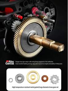 全新 Garcia 8KG 黑色 Max3 左右手通用抛饵式渔线轮，6.4:1 刹车比，最大刹车力 8.1kg，水滴式抛饵轮 BMAX3 渔线轮 - 彩色 - 查看 10