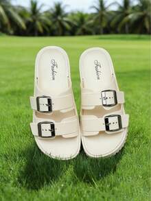 FZY New Women's Home Slippers, Casual Sandals, Quiet Thick-Soled Slippers, Non-Slip Design, Comfortable Materials, Ergonomic Design, High-Quality Winter Home Slippers For Women, Suitable For Various Occasions And People, Solid Color Design, Stylish And Simple, An Indoor Essential, A Popular Bestseller.Must-Have Outfits For Valentine's Day,Essential Easter Outfits - 杏色 - 查看 4