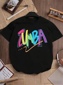 Plus Size T-Shirts - Black - View 2