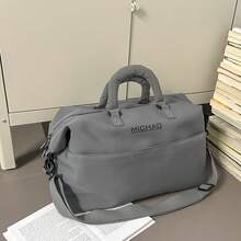 Túi xách thời trang dung tích lớn - Túi đeo chéo màu hồng và xám thời trang, túi du lịch thể thao bền chắc dành cho cặp đôi. - Nhiều màu - Xem 12