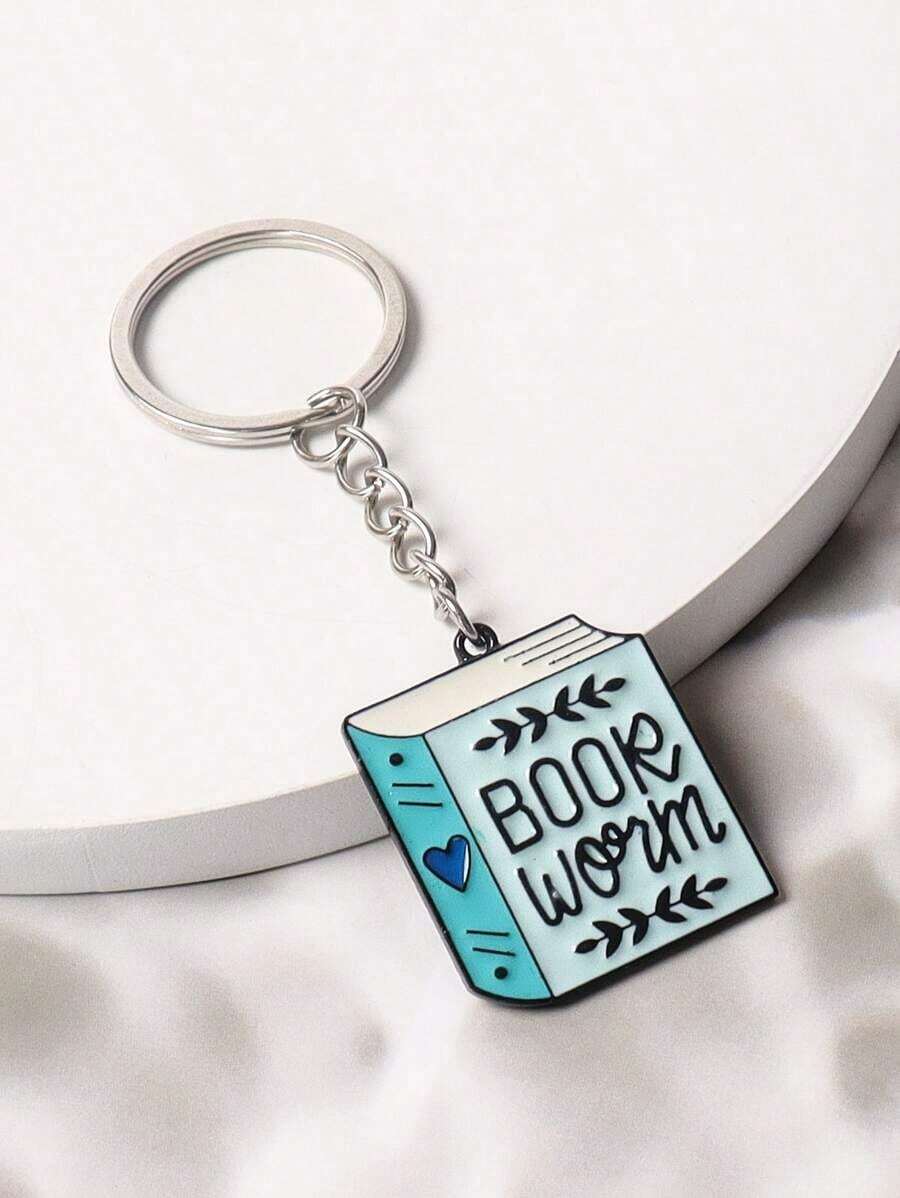 Book Charm Keychain For Gifts, Wallets, School Bags, Backpacks, And Satchels Casual Valentine's Day Valentines Car Accessories Bag Charm Cute Goth Y2k - Nhiều màu - Xem 1