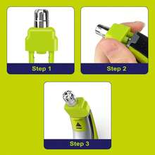 Đầu thay thế cho máy tỉa lông OneBlade QP25/26/27/28/45/65 - Lưỡi thay thế cho máy tỉa lông mũi và tai, tương thích với thiết bị tỉa lông OneBlade - Dễ sử dụng, tương thích với các mẫu QP25/QP26/QP27/QP28/QP45/QP65 - Vệ sinh & Tiện lợi - Thay thế đầu cắt - Xem 3