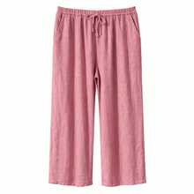 Women Pants - 粉色 - 查看 2