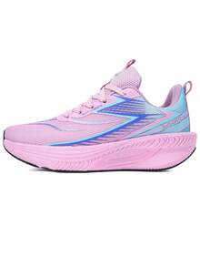 2026 Neue Frühlingssportschuhe für Damen, atmungsaktive Mesh-Laufschuhe, bequeme leichte weiche Sohle rutschfeste stoßabsorbierende Sneaker - Heißes Pink - Übersicht 8