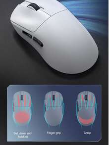 X9 轻量级游戏鼠标，PAW3311 芯片，无线蓝牙三模式电竞鼠标 - 查看 6