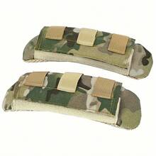 2pcs/Set Tactical Vest Cushion Shoulder Pads, Tactical Backpack Shoulder Cushion Anti-Slip Pads, Laptop Bag Shoulder Pads - Multicolor - View 13