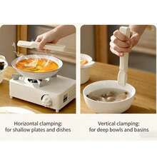 New Anti-Scald Silicone Pot Holder, Non-Slip Dish Tong, Bowl Clip, Kitchen Tongs For Baking Tray & Steamer - View 8