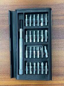 25-In-1 Screwdriver Set With Magnetic Mini Precision Screwdrivers, Suitable For Repairing Smartphones, Computers, Cameras And Other Small Devices - A - View 10