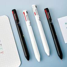 2pcs/Box Retractable Ballpoint Pens, 4-Color Spectrum Series, Multifunctional Simple Student Stationery Writing Pens - Gel Pen - View 5