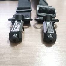 1个/2个战术背带连接环，RSA风格铝合金单/双点背带，任务背带，背带旋转快拆扣，黑色和沙色 - 彩色 - 查看 9