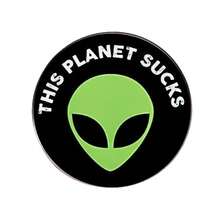 1 chiếc ghim cài hình người ngoài hành tinh cho ba lô, túi xách, quần jean, ý tưởng quà tặng dễ thương. - Người ngoài hành tinh - Xem 3