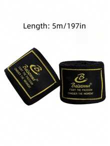 2pcs Non-Slip Boxing Hand Wraps: Breathable Sports Protective Gear, Provides Ultimate Comfort, Suitable For MMA And Other Sports, Boxing Protective Equipment, Muay Thai Hand Wraps, Punching Bag Hand Training, Martial Arts Binding Tape, Gym Essentials, Boxing Necessities - Multicolor - View 27