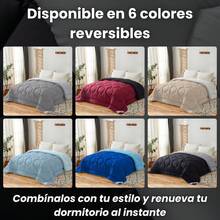 Novotextil 適用於90公分床（180x270公分）的冬季羽絨被 | 雙色羽絨被填充物，350克矽化中空纖維 | 柔軟、輕盈、透氣、雙面可用 | 雙色羽絨被填充物，350克矽化中空纖維 | 柔軟、輕盈、透氣、雙面可用 | 保暖、觸感柔軟、易於清洗的冬季羽絨被送 | 寒冷天氣下舒適的睡眠之選 ✅達 西班牙24/7小時全境送達/7小時 - 波爾多/夜晚 - 查看 4