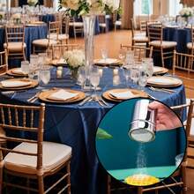 Sacudidor de acero inoxidable preciso - Adecuado para cacao, canela y café | Herramienta de cocina duradera y fácil de limpiar - Plateado - Ver 7