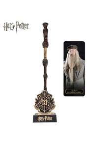 Harry Potter Officially Licensed Harry Potter Wand Pen Collectible Fountain Pens Novelty Gifts Harry Potter Quill Pen Novelty Ballpoint Pen Wizarding World Office Supplies Wizard Themed Stationery Hogwarts Student Supplies Kit 1Pc Warner Bros - A - View 3