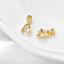 S925 Sterling Silver Pendant Clasp, DIY Necklace Pendant Accessory - Clip - View 4